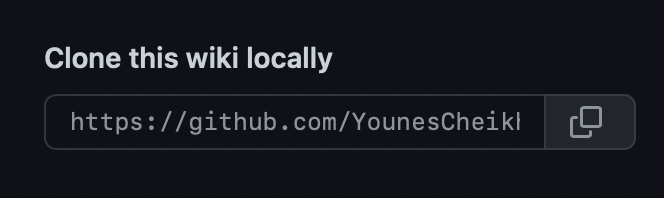 Clone Github Wiki