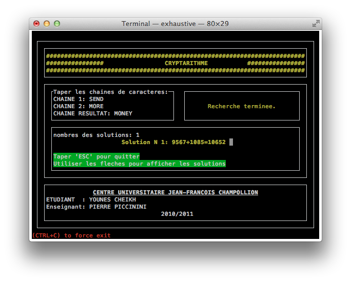 Cryptartithms Solver