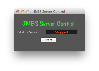jMBS Start Server